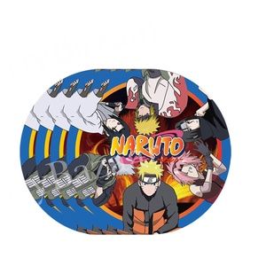 COPY - 16pcs naruto plates birthday decoration party